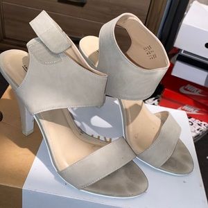 Nude tan heels